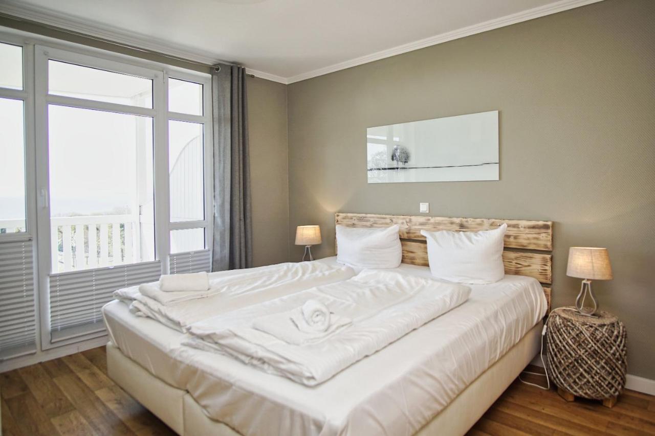 Mit Meerblick Und Balkon, Gratis Nutzung Vom Ahoi Erlebnisbad Und Sauna In Sellin - Meeresblick Fewo 25 Goehren  Buitenkant foto